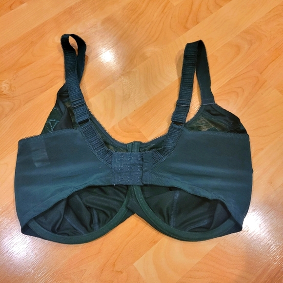 Elomi Cate Underwire Bra With Side Support Pine Size 38L - Picture 4 of 9